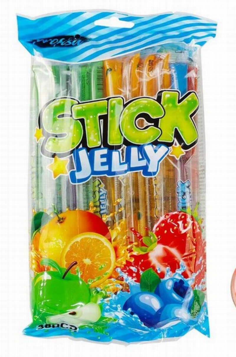 Želejkonfektes Jelly Fruit Bag 10g*100gb (05.07.28) Ķīna