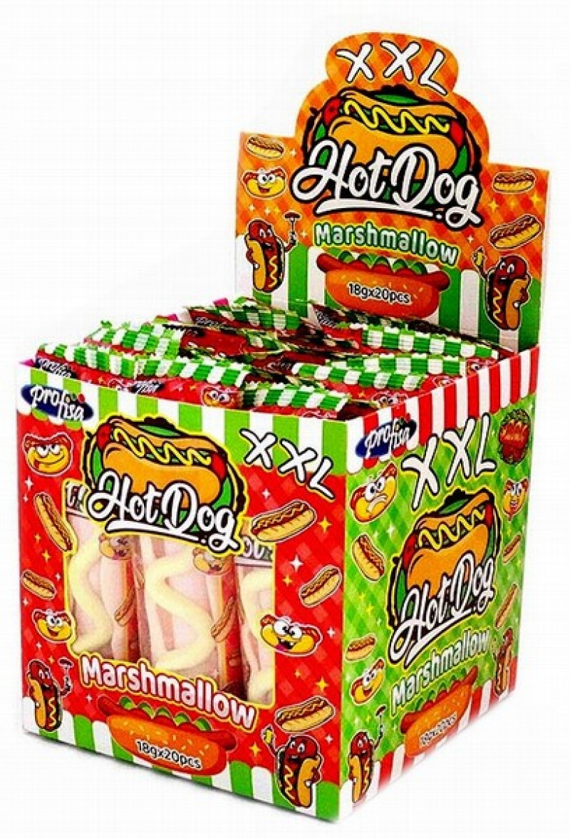 Marshmallow Hot dog XXL 18g*20gb (19.11.27)CN