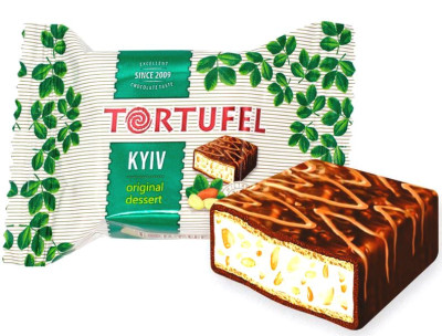 Šokolādes konfektes Tortufel Kyiv 1.3kg 