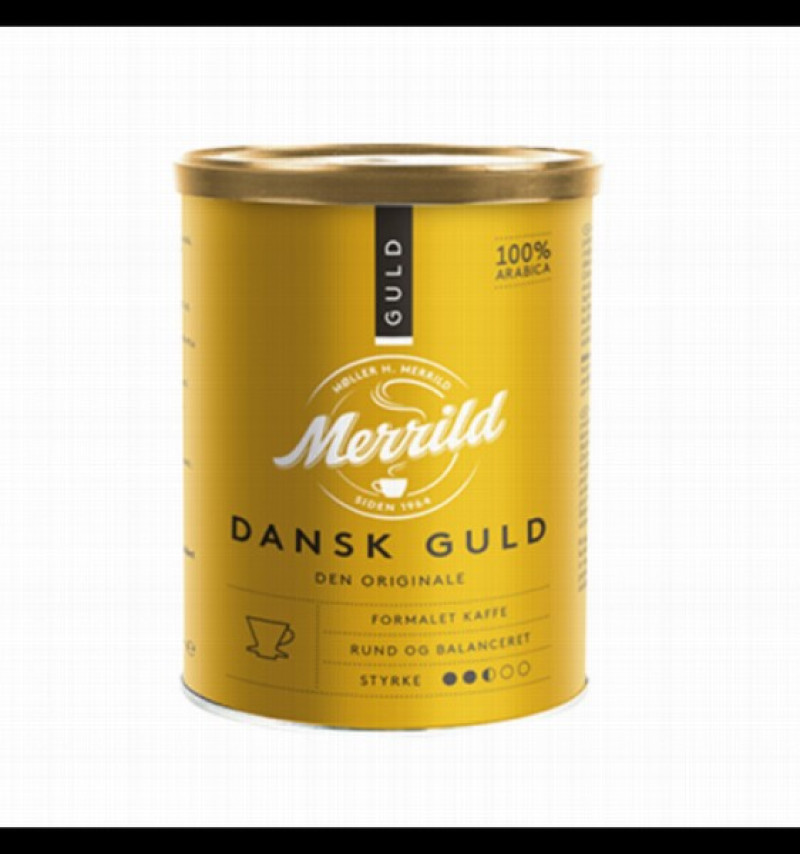 Kafija maltā Merrild DANSK GULD 250g (30.06.26)