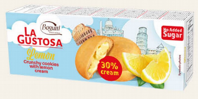 Cepumi LaGustosa ar citrona krēmu bez cukura 150g(21.05.26)