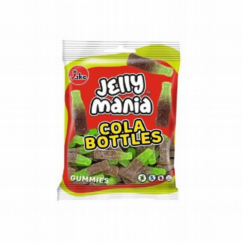 Želejkonfektes Jake Jellymania Cola 100g (13.04.27)