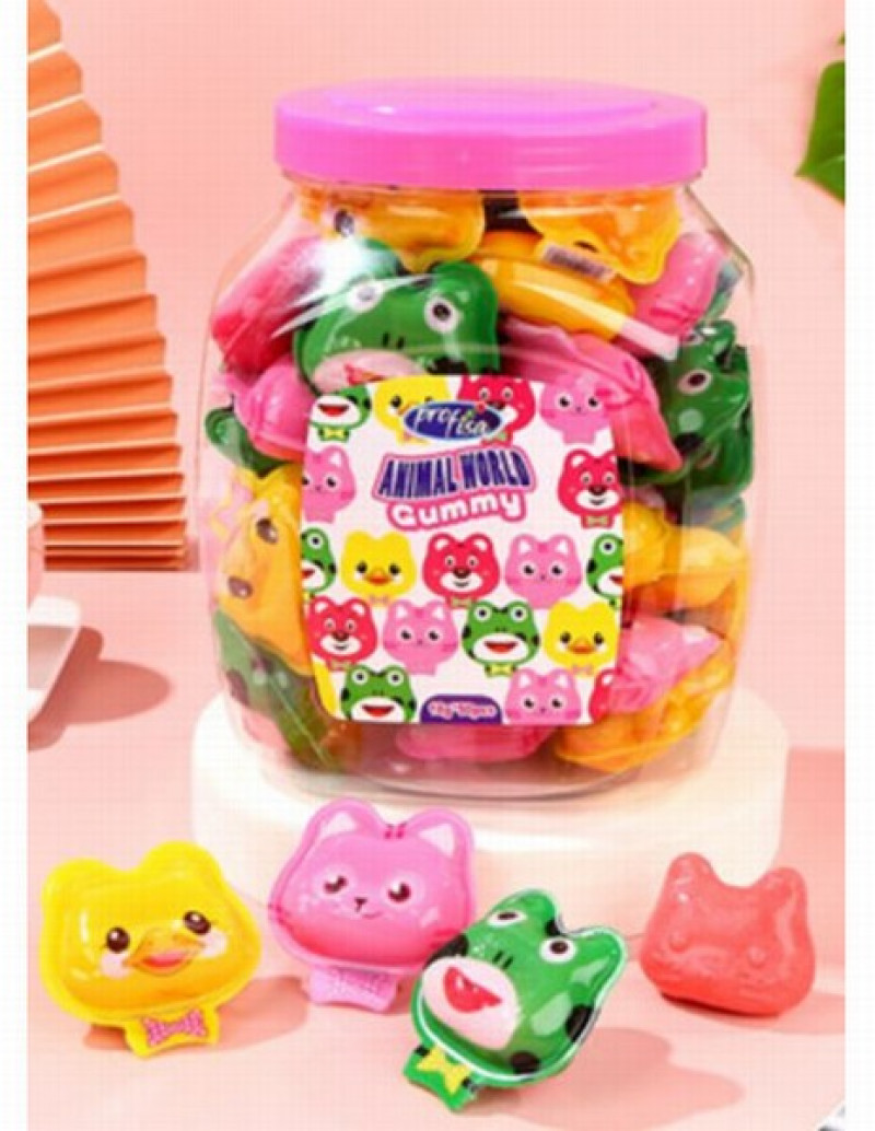 Želejkonfektes Animal world Gummy 18g*50gb (09.03.28) Ķīna