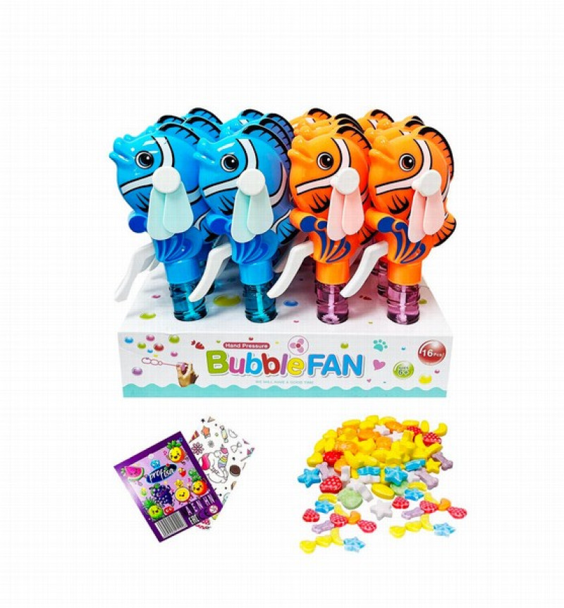 Rotaļlieta Ventilators  Fish Fan ar dražejām 1/12(01.04.27)ĶĪNA