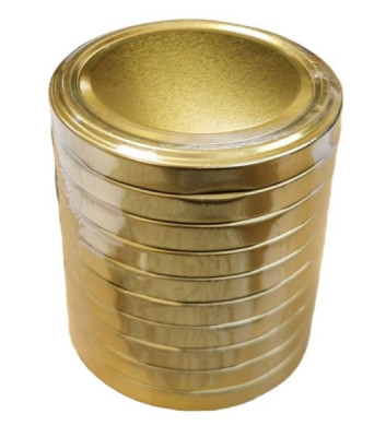 Vāciņi metāla skrūvējamie vienkrāsaini 82mm 10gb 1/80