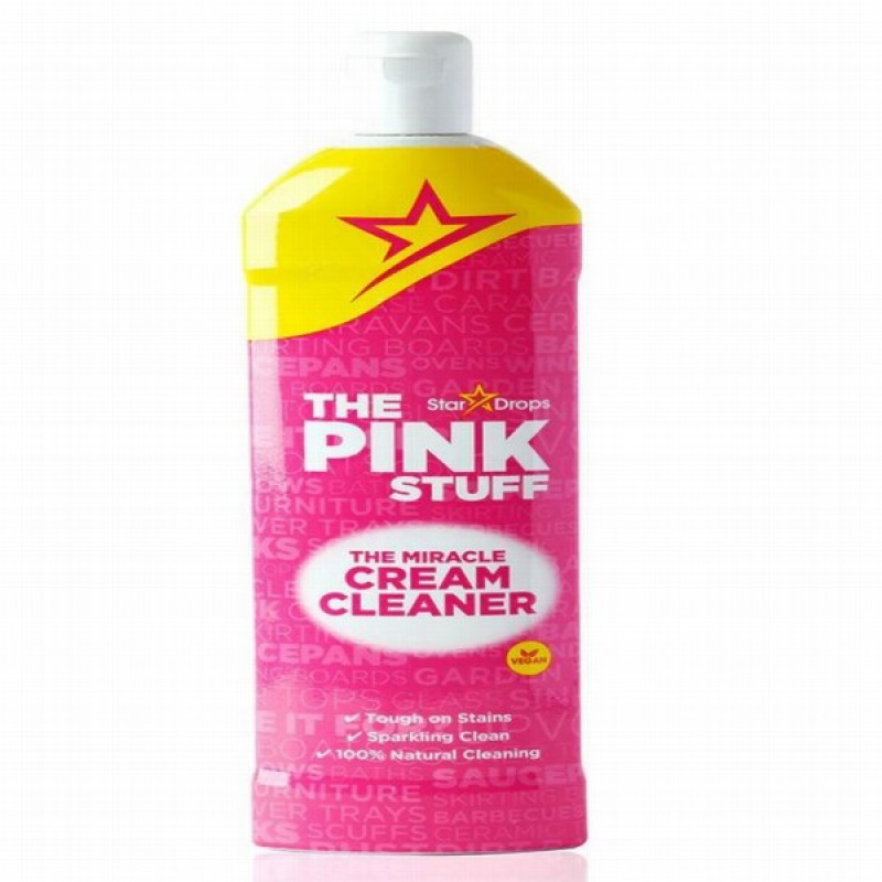 Tīrīšanas līdzeklis multifunkcionāls krēms Star Drops The pink 500ml Lielbritānija