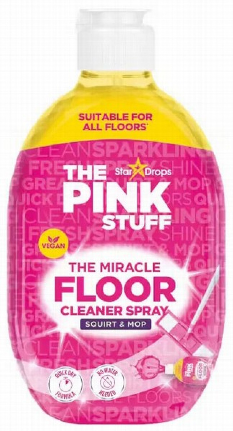Universālais tīrīšanas līdzeklis grīdām Star drop Pink stuff  750ml(20.01.2030)