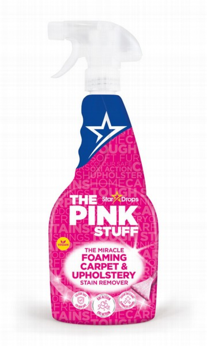 Star drop Pink Stuff Tīrīšanas putas paklājiem un mēbēlēm 500ml(21.02.2030)