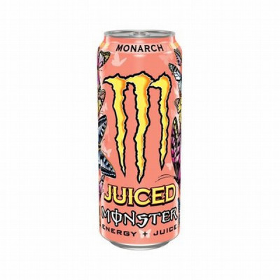 Enerģijas dzērieni Monster Juiced Monarch 0.5l 1/24(03.27) DEPOZĪTA maksa 0.10 eiro 