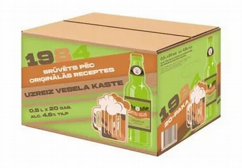 Alus Cēsu Senču Oriģinālais 4.6% 0.5L 1/20 KARTONA KASTE (05.07.26) LV