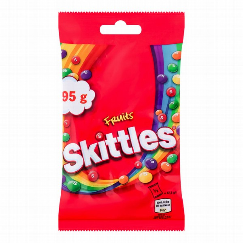 Skittles  fruits 95g (18.03.27) Čehija