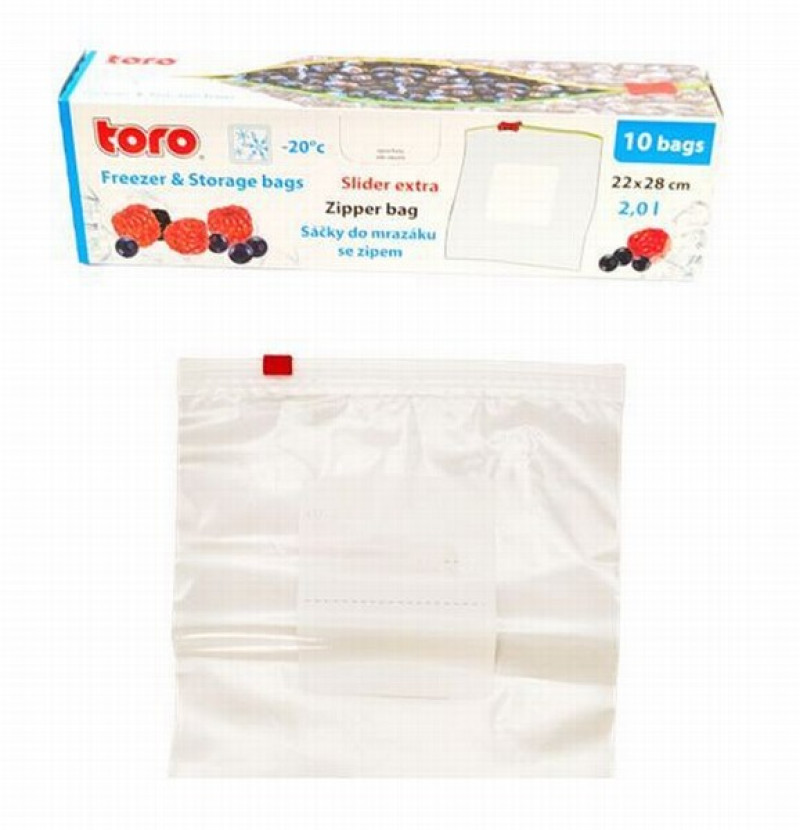 Maisiņi sasaldēšanai Toro 3.8L/10gb čehija