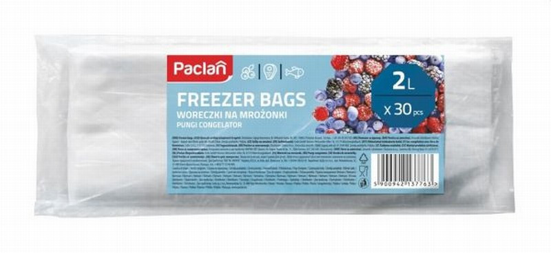 Maisiņi sasaldēšanai 2L/30gb Čehija