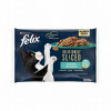 Kaķu konservi Felix Sliced 4*80g zivju izlase želejā 1/12 (28.02.26) Polija