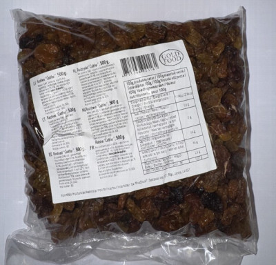Rozīnes Gold Food 500g (06.26) Uzbekistāna