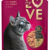 Kaķu konservi My Love ar truša un tītara gaļu maigā mērcē 85g 1/24 (10.02.27) LT