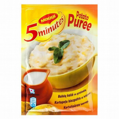 Kartupeļu biezputra Maggi ar krējuma garšu  35g (30.04.26)Polija