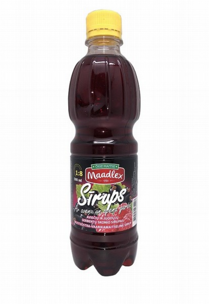 Sīrups Maadlex aveņu un upeņu 0.5L(25.10.26) Igaunija