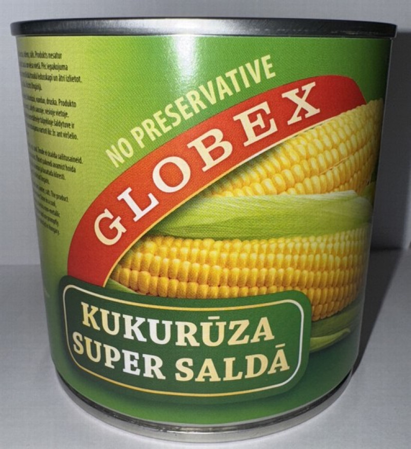 Kukurūza Globex 425ml 1/12(25.08.2028)Ungārija