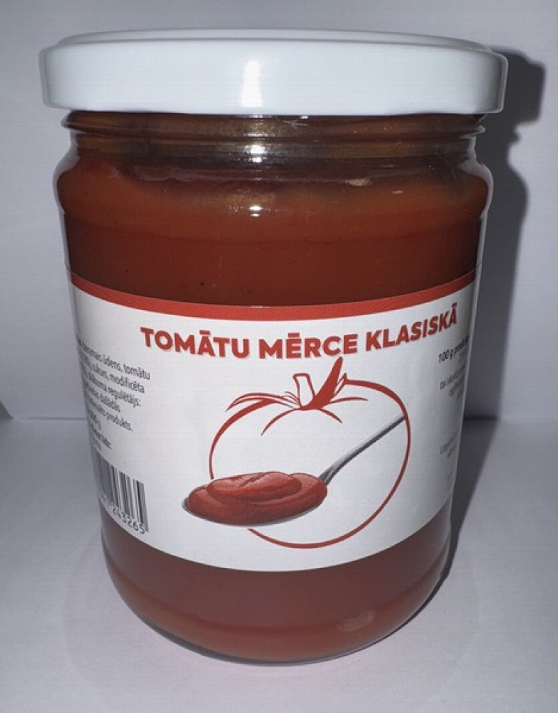 Tomātu mērce klasiskā 500g 1/8 (25.04.27) Lietuva