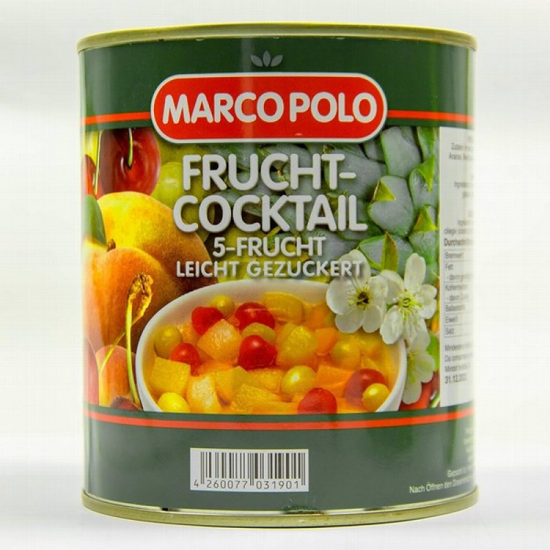 Augļu kokteilis Marco Polo 850g 1/12(15.03.2028)Vācija