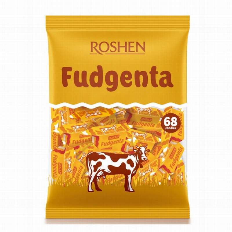 Roshen piena konfektes Fudgenta 785g (12.10.26)
