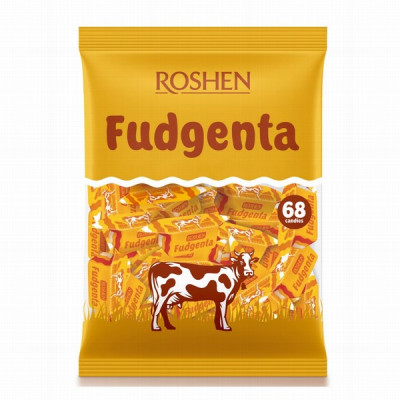 Roshen piena konfektes Fudgenta 785g (19.09.26)