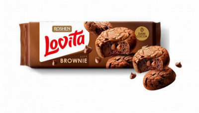 Cepumi Roshen Lovita  brownie kakao 152g (27.05.26)
