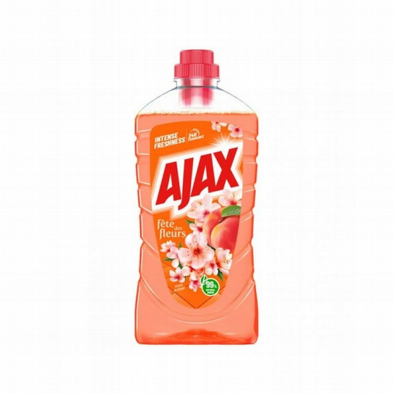 Universāls tīrīšanas līdzeklis Ajax Peach Blossom 1L (18.12.27)