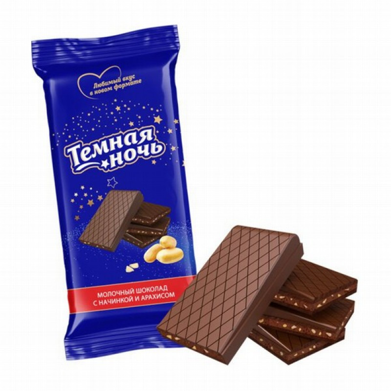 Šokolāde  Tjomnaja noč arahis 80g(14.02.26)