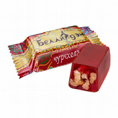 Želejas konfektes Belij dens čurčhela 1kg (24.06.27) Krievija