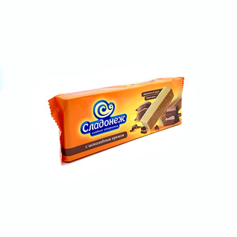 Vafeles Sladonež ar šokolādes garšu 270g (02.03.26)Krievija