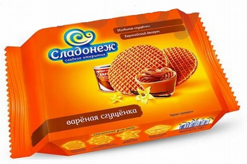 Vafeles Sladonež Sguščonka 170g (12.02.26)Krievija