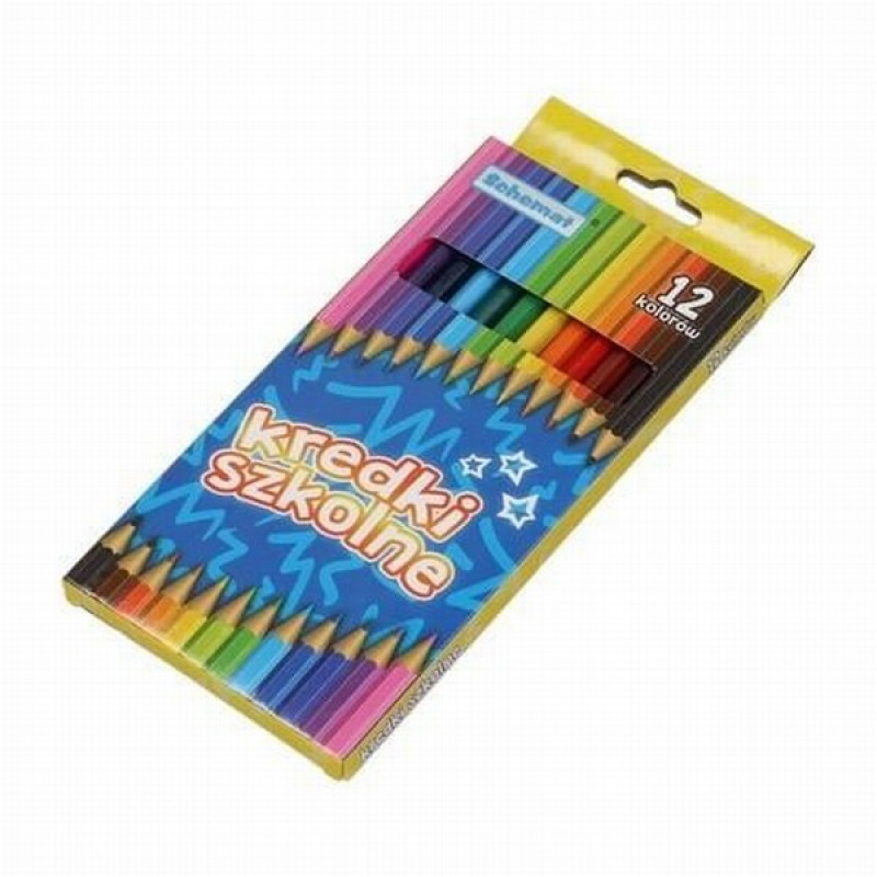 Zīmuļi Schemat 12 krāsas