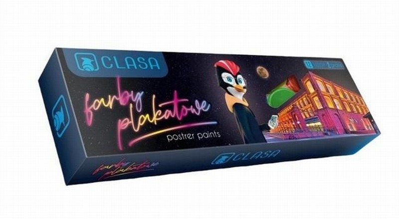 Guašas Clasa 14 krāsas