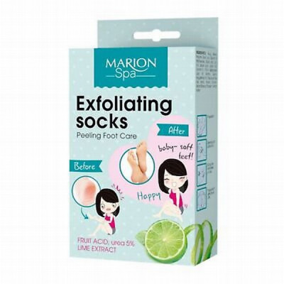 Eksfoliējoša maska pēdām Marion (zeķes)
