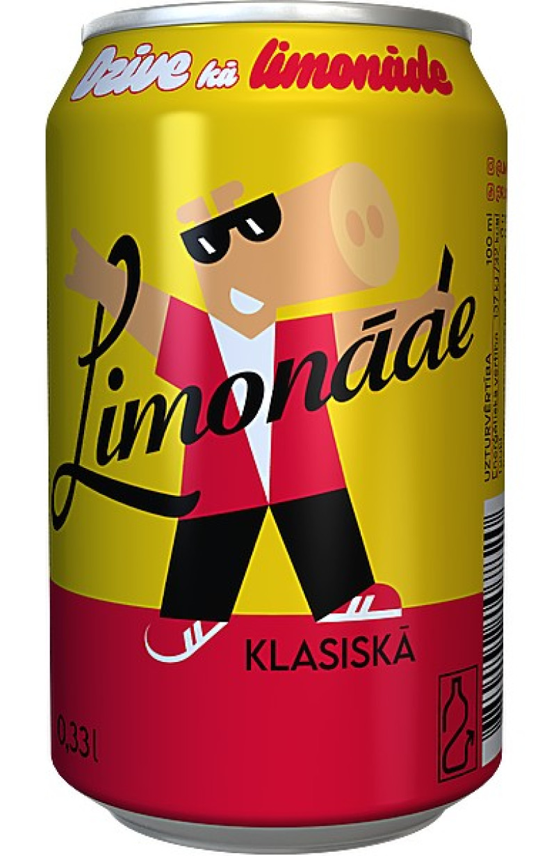 Limonāde Cēsu klasiskā 0.33L(07.08.26)Latvija