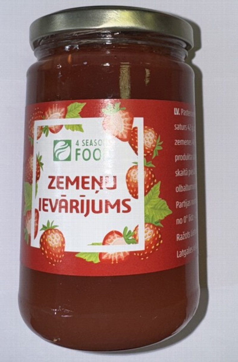 Ievārījums Zemeņu 330g 1/12(03.04.27)LT