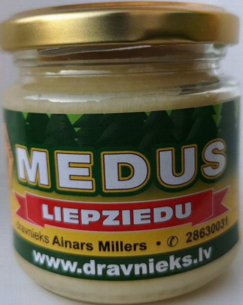 Medus Liepziedu 250g Dravnieks (2027) Latvija