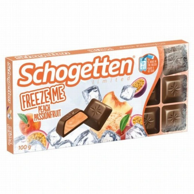 Šokolāde Schogetten Freez me Peach 100g 1/15(28.02.26) Dānija