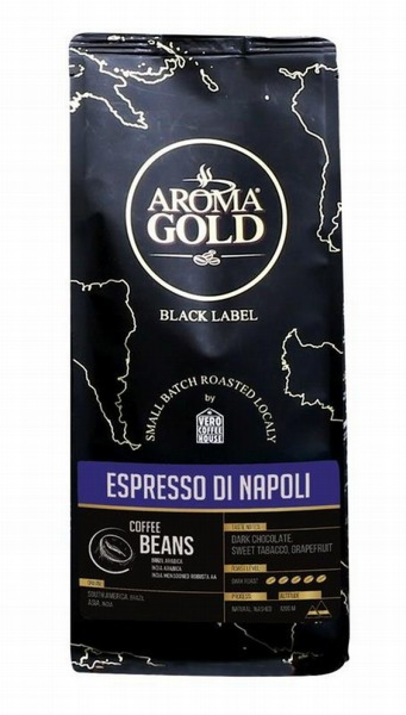 Kafijas pupiņas Aroma Gold Espresso di Napoli 1kg Lietuva