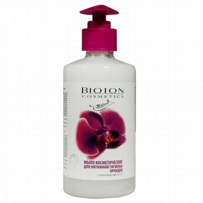 Želeja intīmai higienai Bioton ar pienskābi orhideja 300ml Ukraina