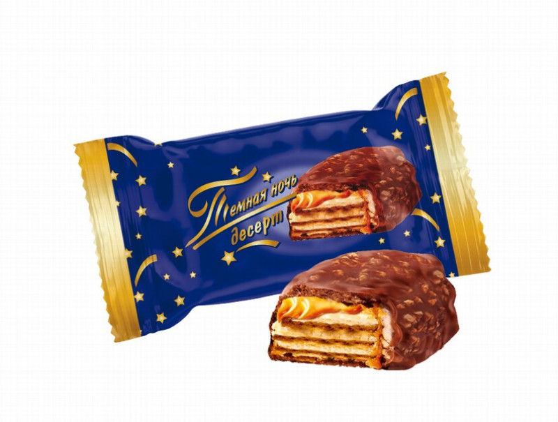 Šokolādes konfektes Tjomnaja noč desert 500g (07.06.26)Krievija
