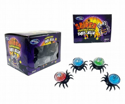 Želejkonfektes Spider eyes 17g*30gb (04.03.28)  Ķīna