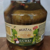 Gurķi konservēti Muižas ar papriku un sīpoliem 1.55kg  (06.09.26)Polija