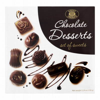Konfekšu kaste Chocolate dese 150g(28.01.26) Ukraina