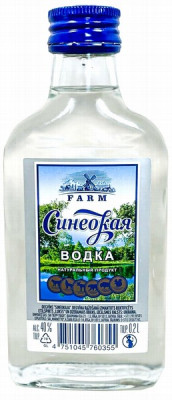 Degvīns Farm Sineokaja 0.2L 40% BL Ukraina