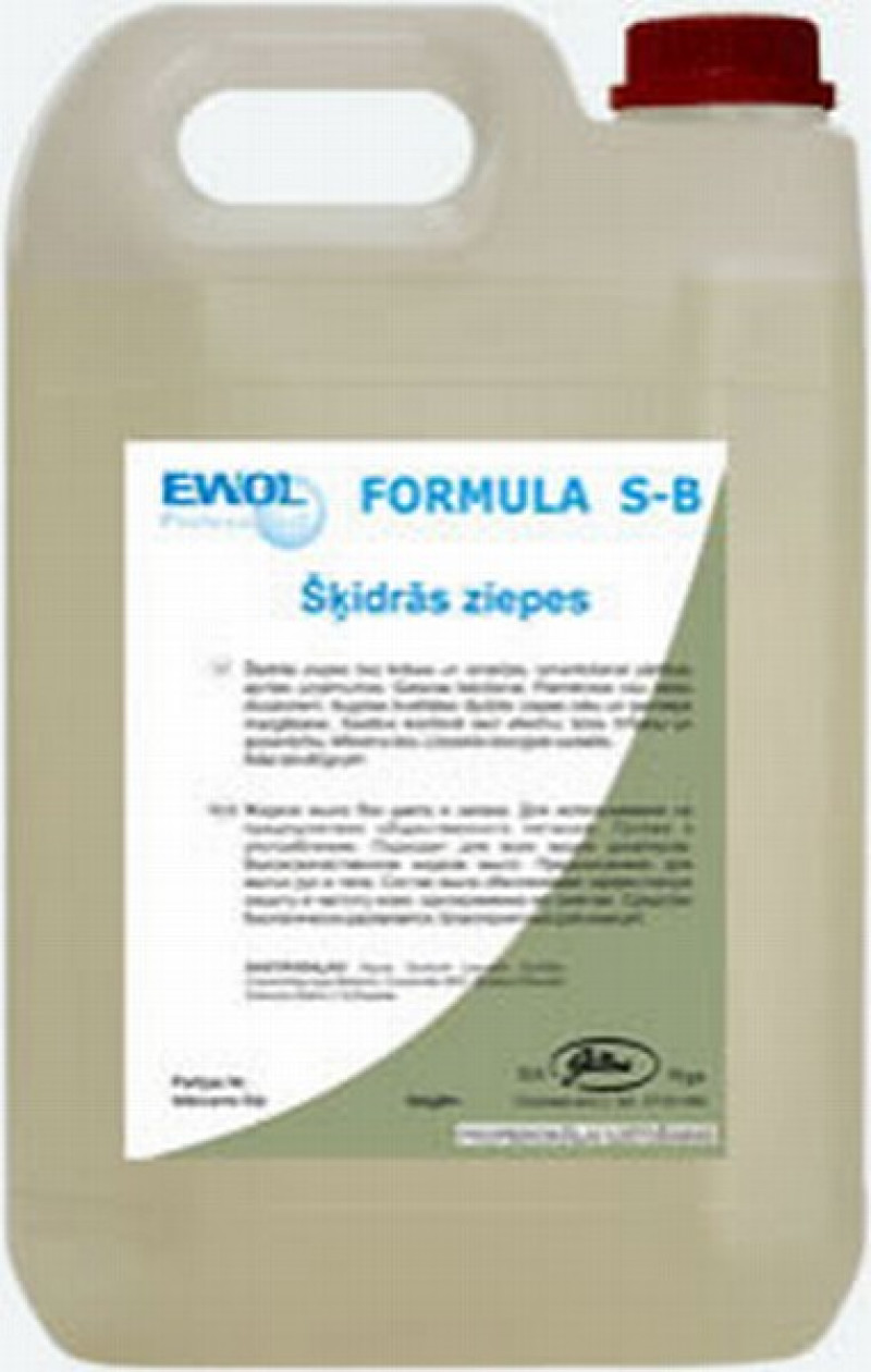 Šķidrās ziepes EWOL bez krāsas un smaržas 5L