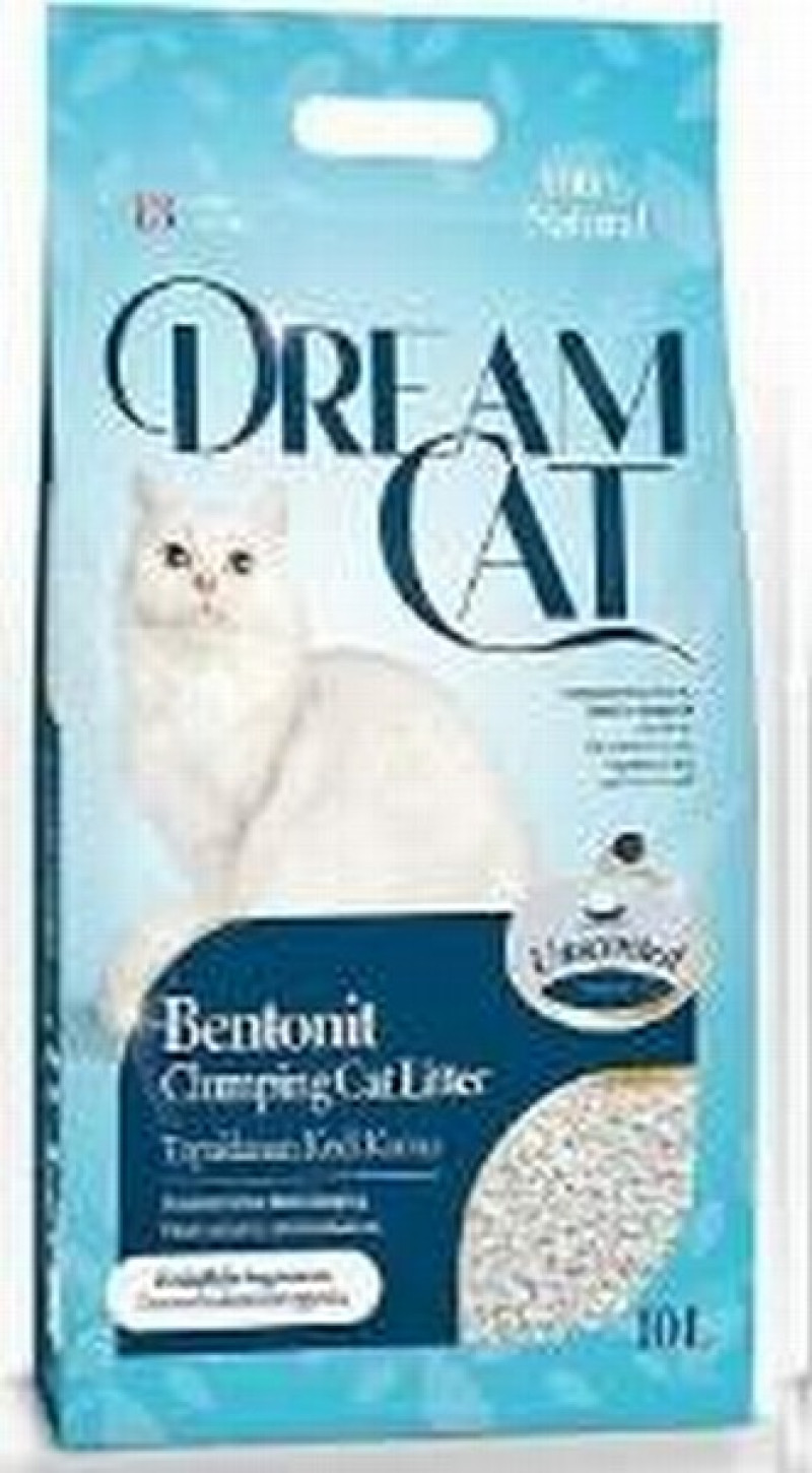Smiltis kaķu tualetei cementējošas Dream cat Natural 5l(25.08.28)