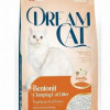 Smiltis kaķu tualetei cementējošas Dream cat Vanilla 10l(25.08.28)